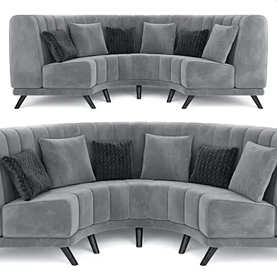 Round Sofa Set