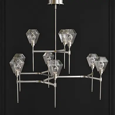 Hedra Belvedere Double-tier Round Chandelier