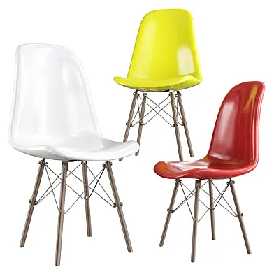 Eames Replica DSW Dining Side Chairs