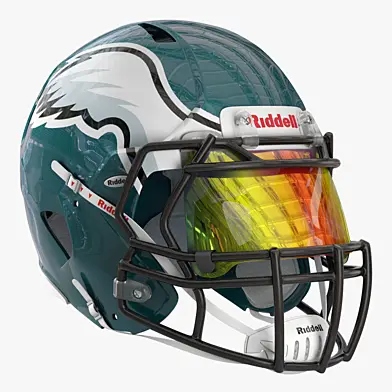 Riddell speed helmet philadelphia eagles