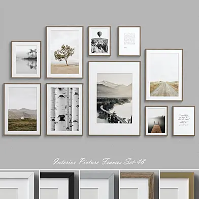 Interior Picture Frames Set-48