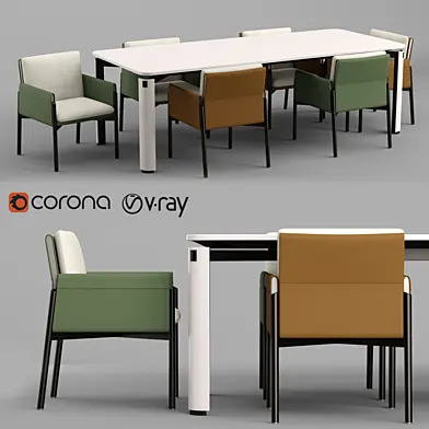 Turri Zenit chair and table