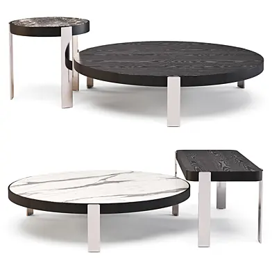 Minotti: Mattia - Coffee Tables Set 03
