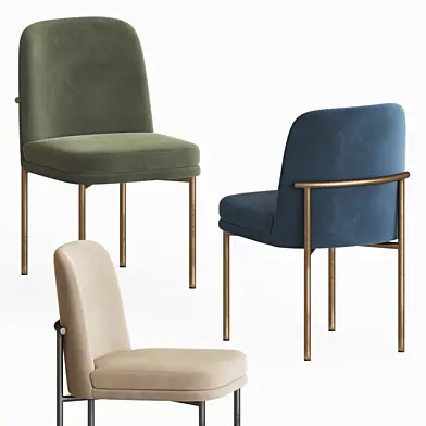 Westelm Jack Metal Frame Dining Chair