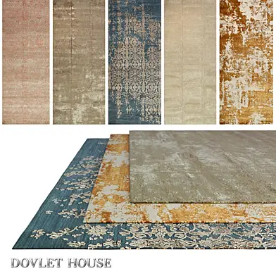 (om) Ковры Dovlet House 5 Штук (part 532)