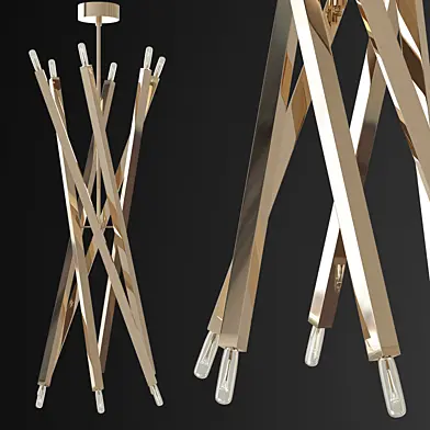 Viper 12-Lights Sputnik Chandelier