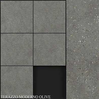Decovita Terrazzo Moderno Olive 800x800