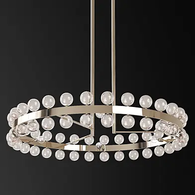 Sacramento transparent balls chandelier