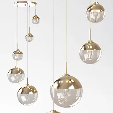 Mirror Ball Gold designed by Tom Dixon