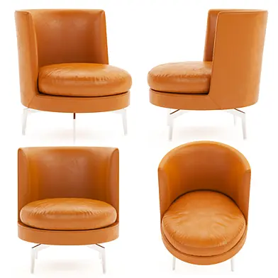 Flexform Feel Good Swivel Chair