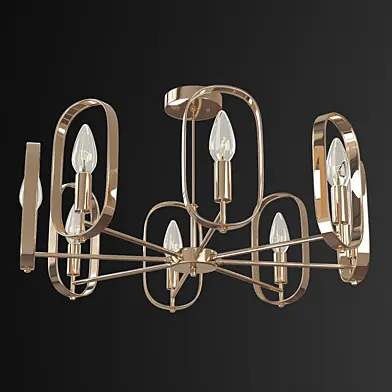Arte Veneziana Sforzinda ChandelierDefense Oval Сhromium