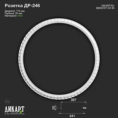 www.dikart.ru Др-246 D775x20mm 7.8.2019