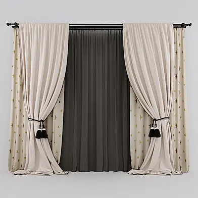 Curtains swalows