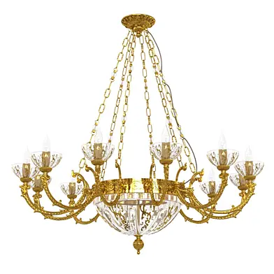 IL Paralume Marina Classic Lighting chandelier