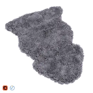 Sheepskin Rug Uluru Dark Grey