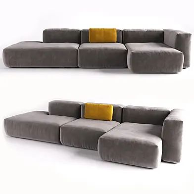 HAY. Mags 3 seater comb. 3480 mm