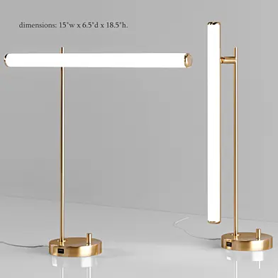 Light Rods LED & USB Table Lamp
