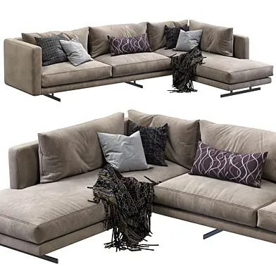 DEE DEE SECTIONAL SOFA BY BERTO