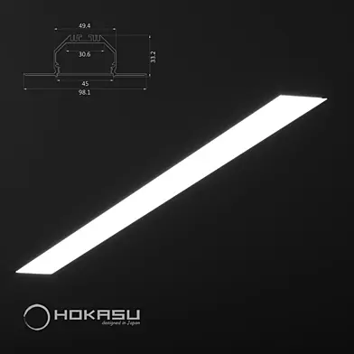 Линейный светильник HOKASU 49/32 edgeless