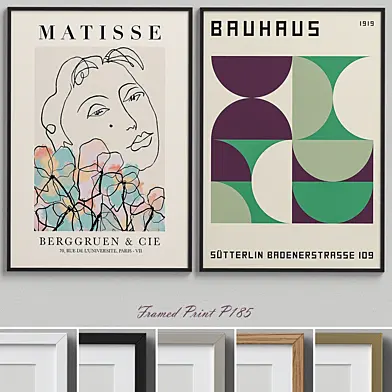 Framed Print P-185
