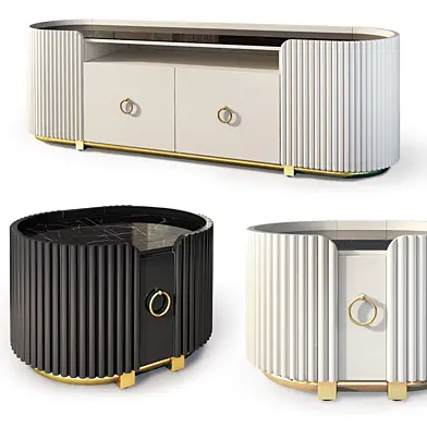 Комод&nbsp; и тумба прикроватная Dumas. Nightstand, sideboard by Deprimo