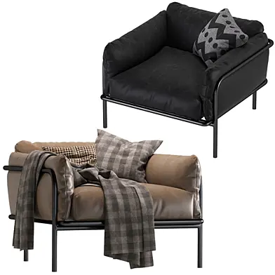 Globewest Natadora Scribe leather Armchair