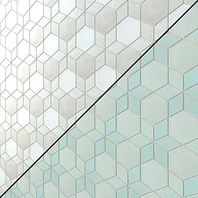 Плитка Hexagon Diamond Star Pattern 5 видов