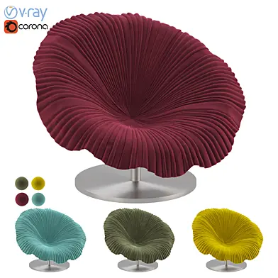 Flower arm chair