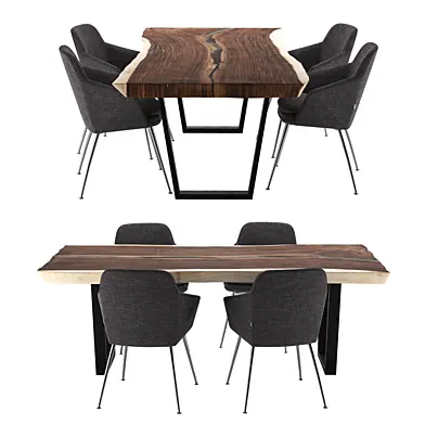 Parota Dining table set