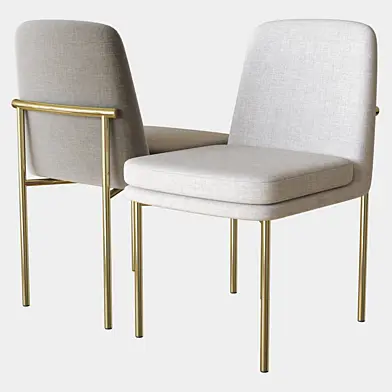Jack Metal Frame Dining Chair west elm