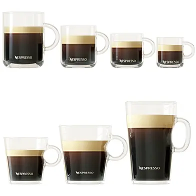 Чашки с кофе Nespresso