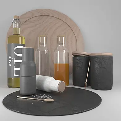 Decor Set for Kitchen