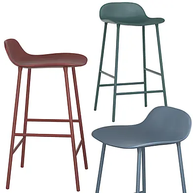 Form Barstool 65 cm Steel