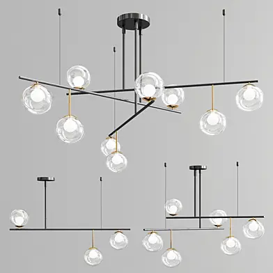 Nordic Magic Bean LED Chandelier
