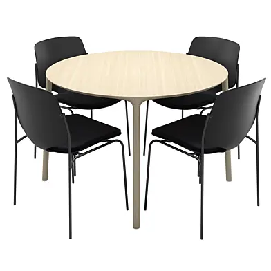 ELLE | Round table Nova Sea Chairs