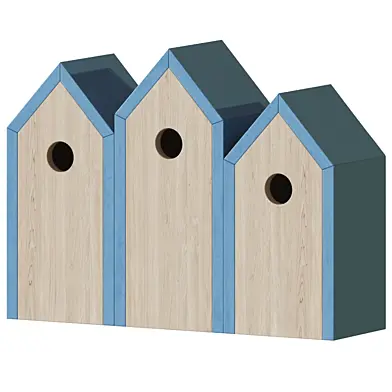 Modern Minimalist Birdhouse 2 / Скворечник, кормушка