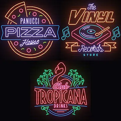 Neon set 01