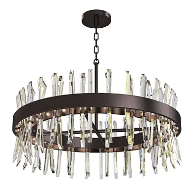 Turnberry Chrome LED Kitchen Island Light Pendant