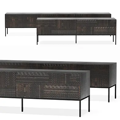 Tabwa TV sideboard by ETHNICRAFT
