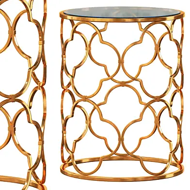 Glass Accent Table