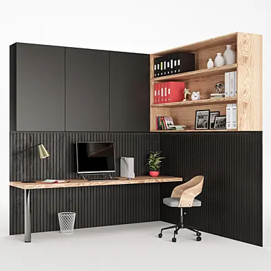 Corner workplace