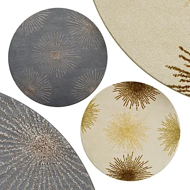 Circle rugs | №096