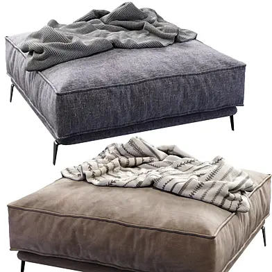 pouf K2 By Arflex (2 color version)