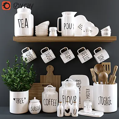 Kitchen decor set