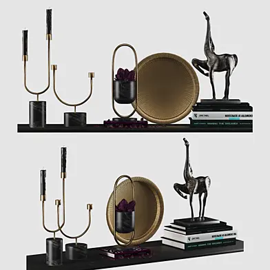 Stone Dried Decorative Set