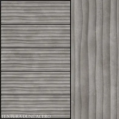 Keros Textura Dune Acero