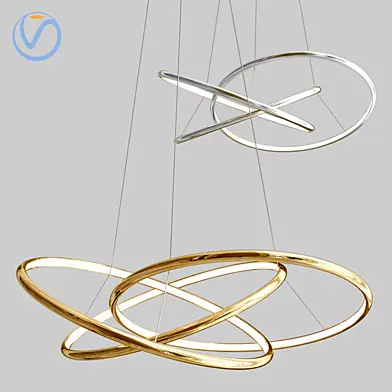Pendant Lamp Saturn LED Copper Small