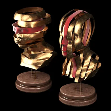Sliced Bust