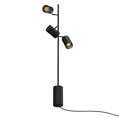 TRIO BLACK FLOOR LAMP