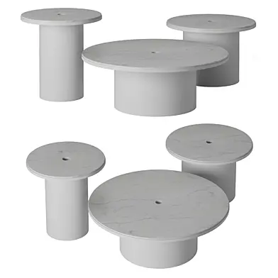 Plateau table set. Blu Dot.